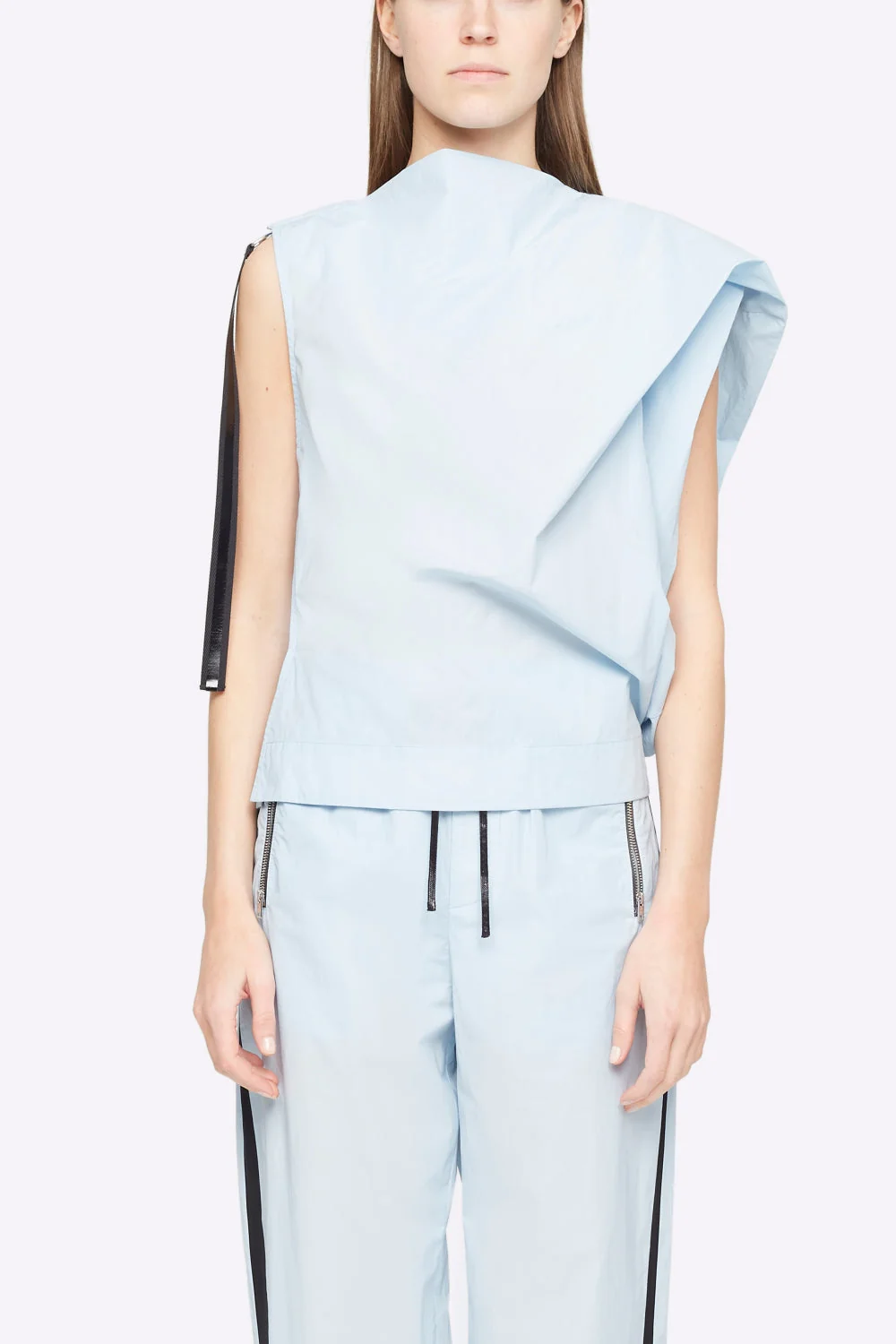 Airy Cotton Asymmetric Top - Image 3