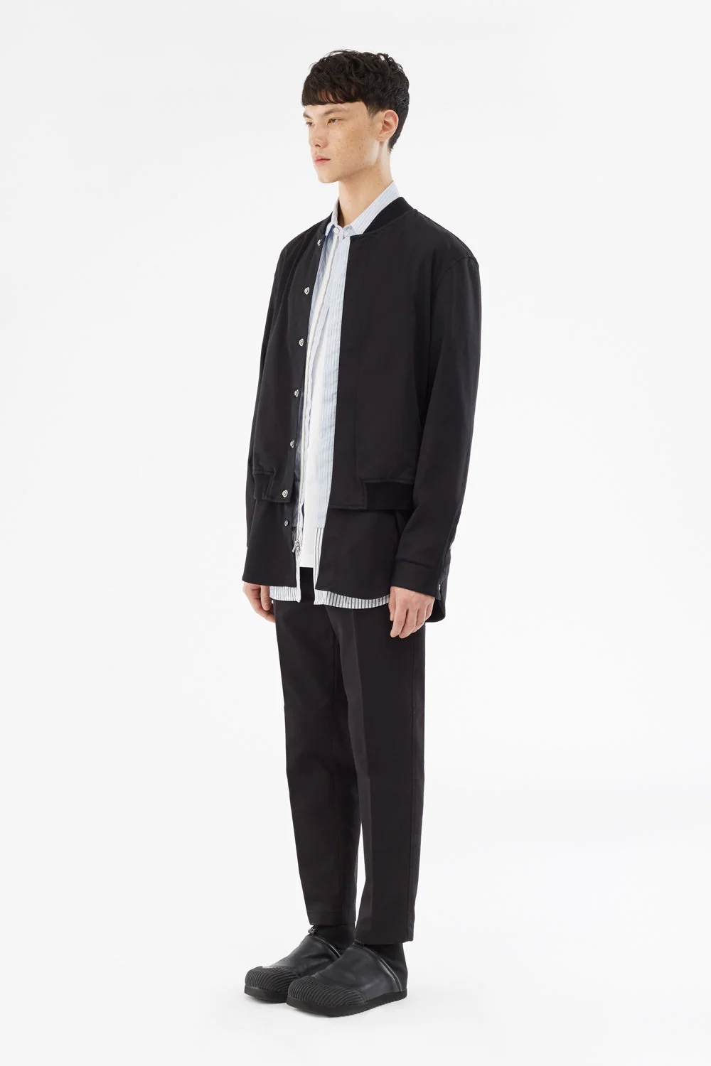 Classic Bomber Shirt Jacket - Image 5
