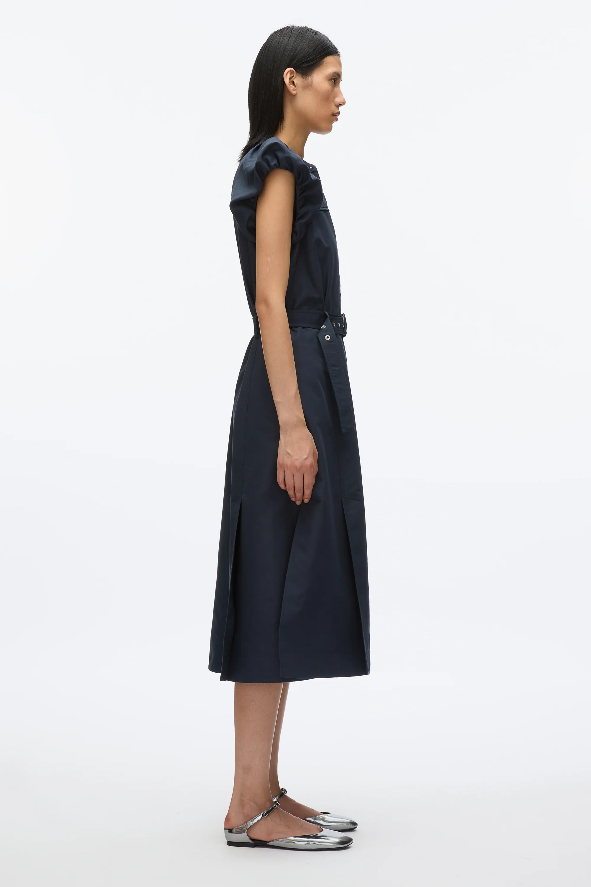 Cloud Sleeve Shirt Dress - Image 13