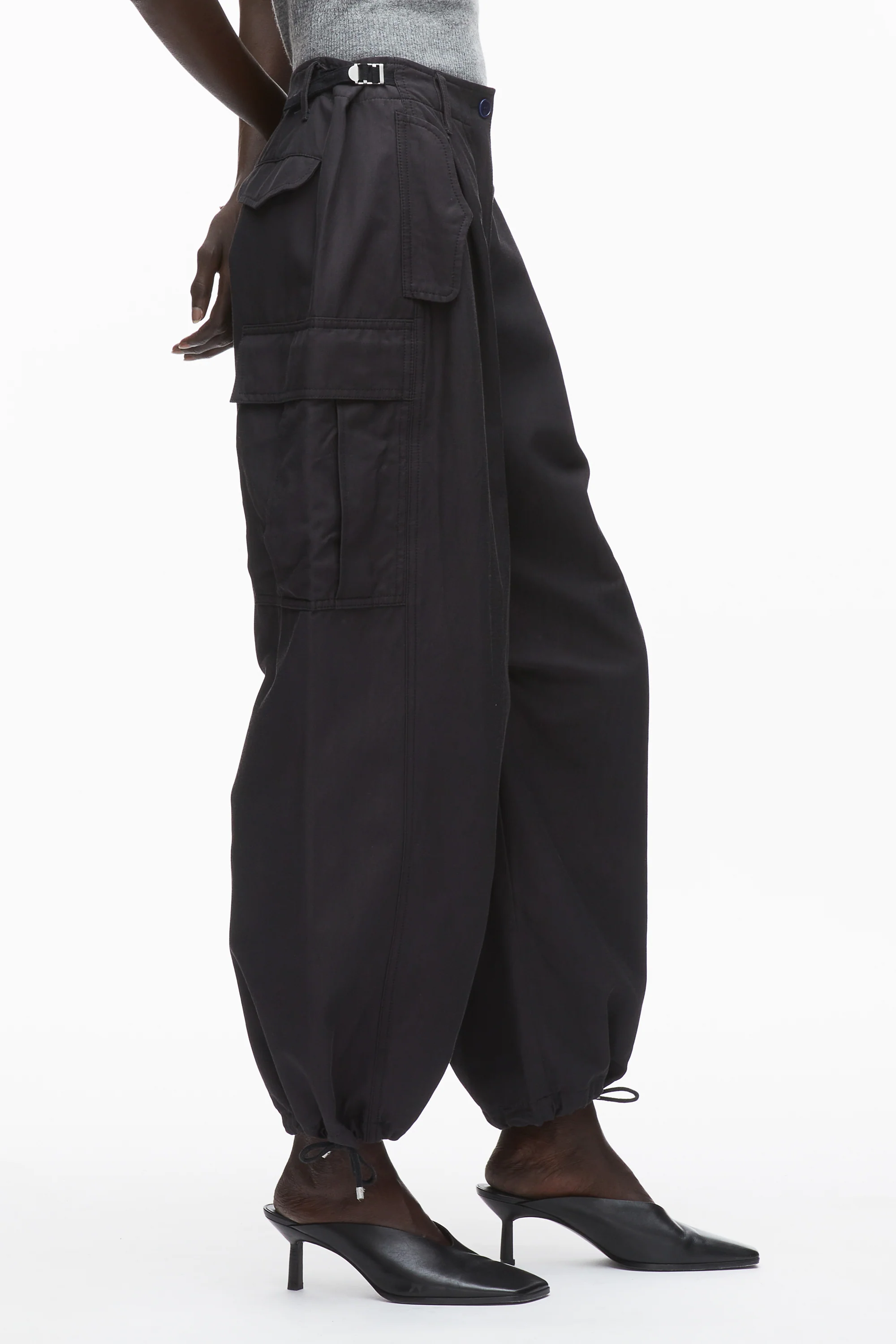 Curved Cargo Utility Pants - Image 4