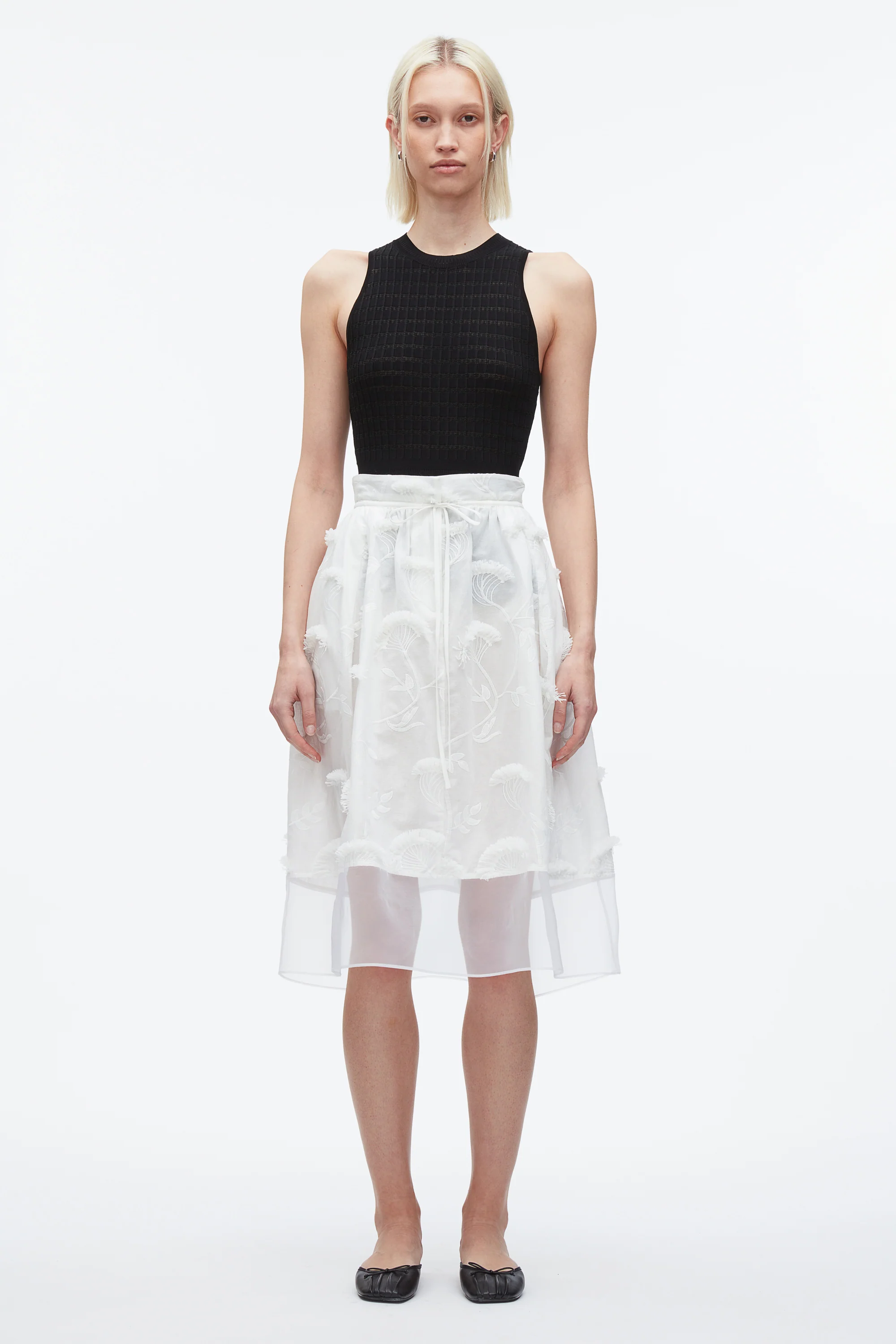 Fil Coupé Midi Skirt - Image 8
