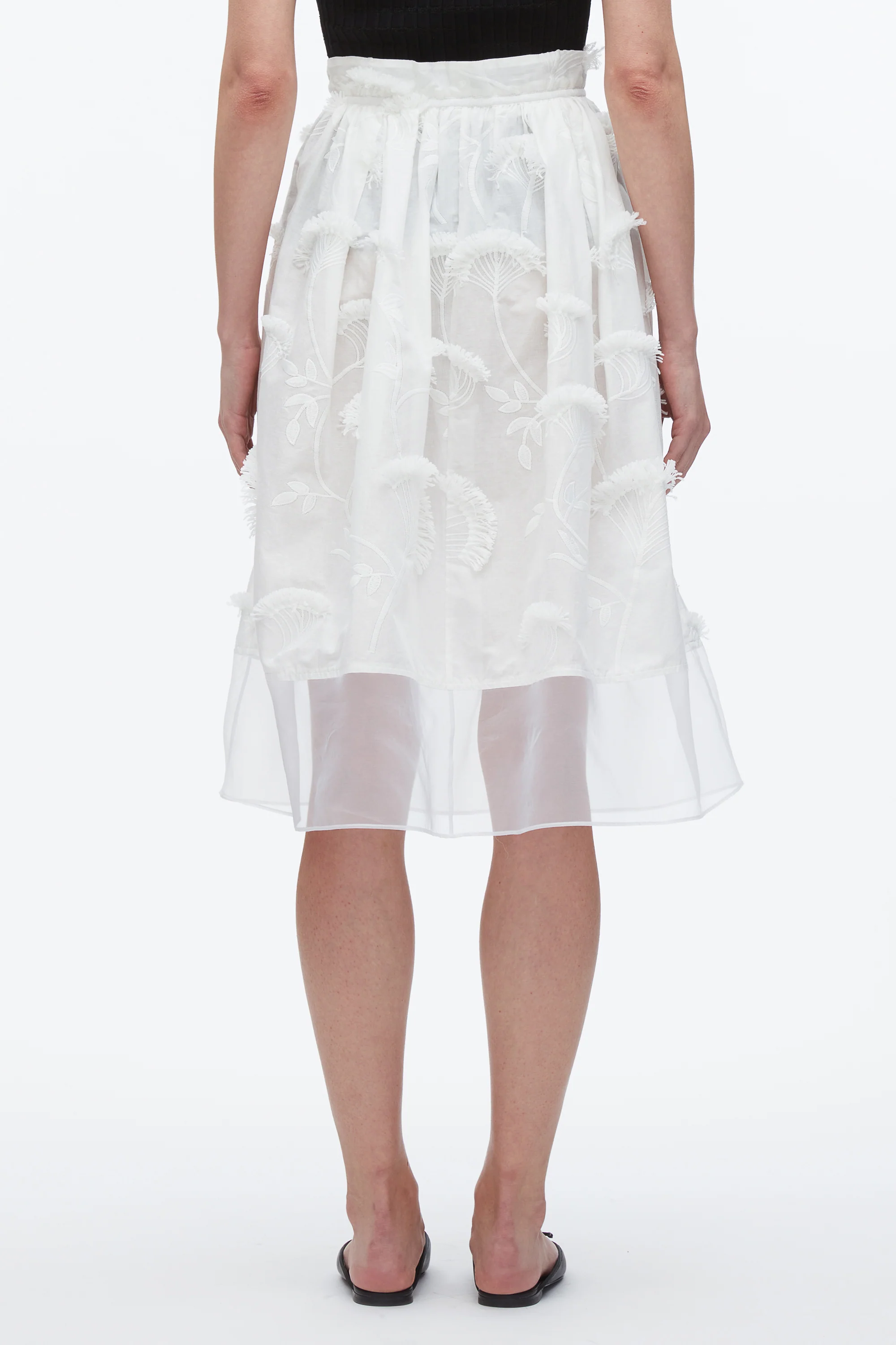 Fil Coupé Midi Skirt - Image 11