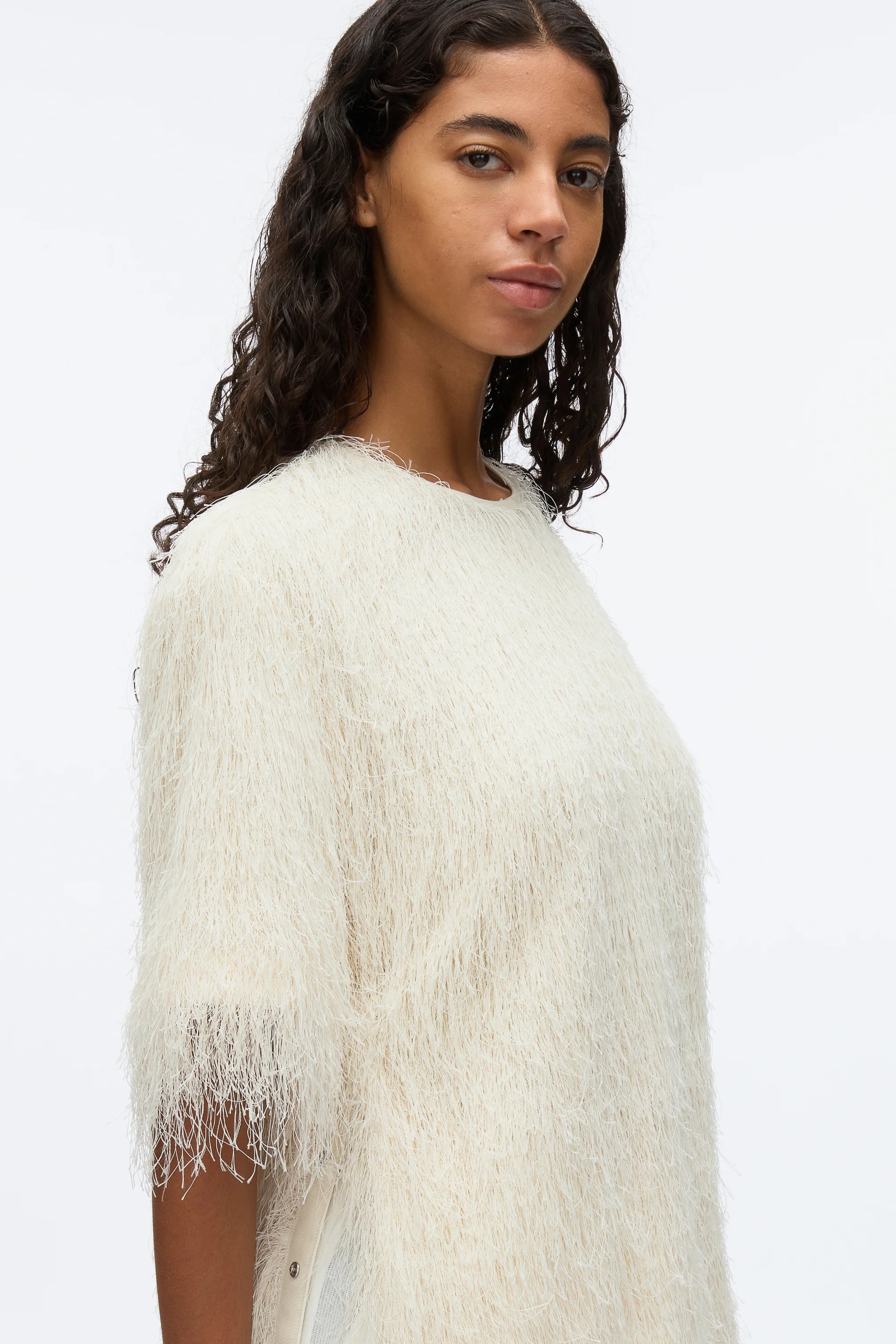 Fringe Boxy Tee - Image 7