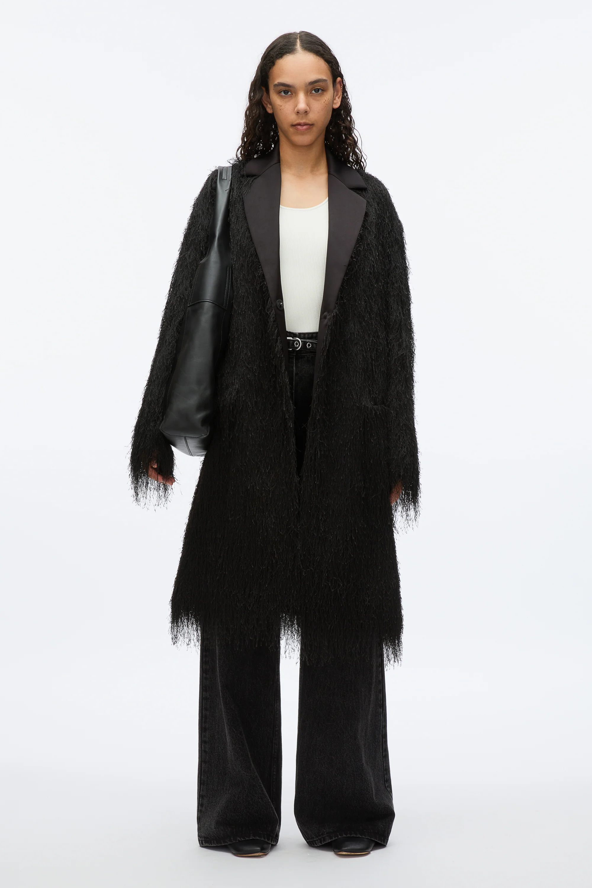 Fringe Tuxedo Coat - Image 6