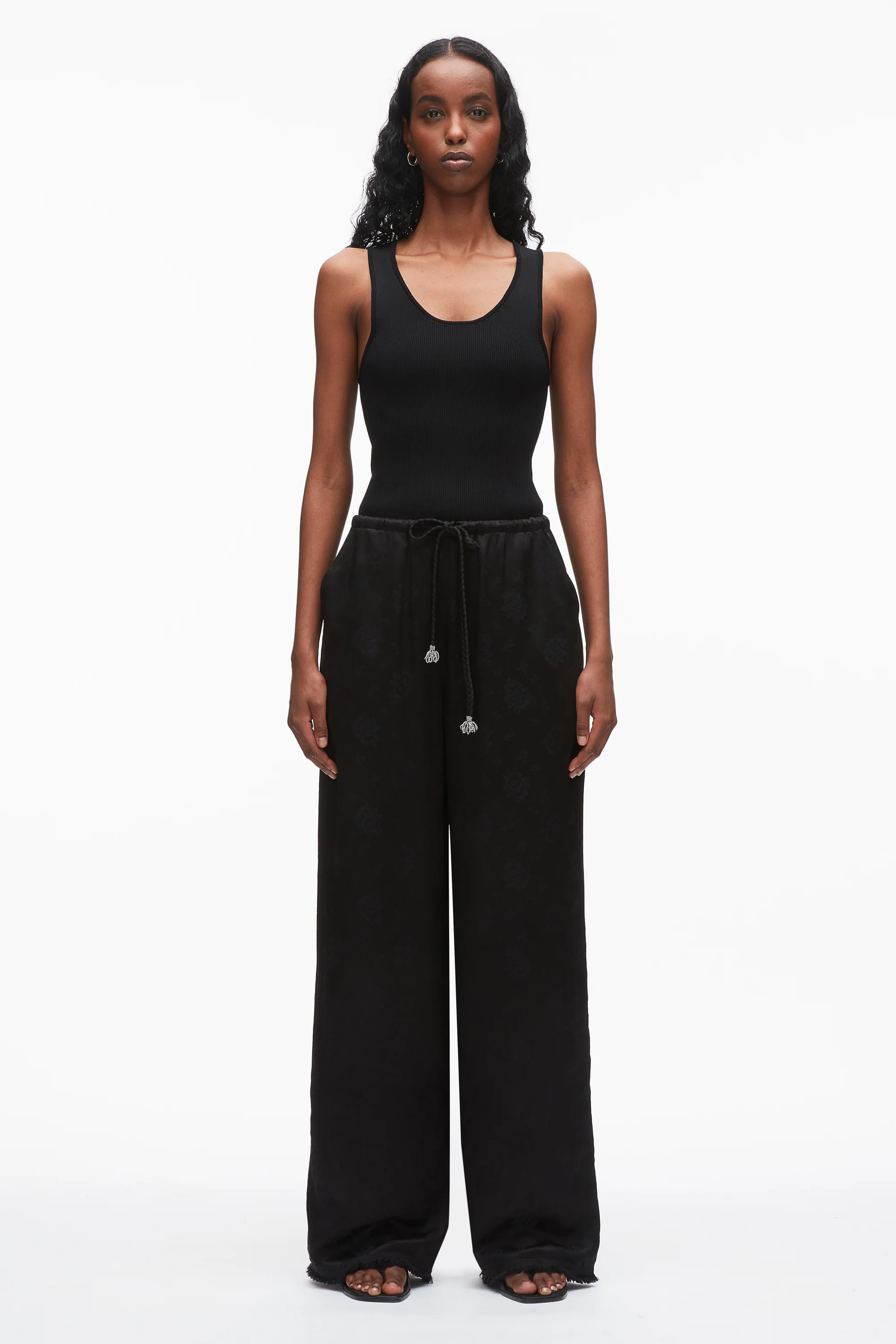 Floral Jacquard Pull-On Pant - Image 2