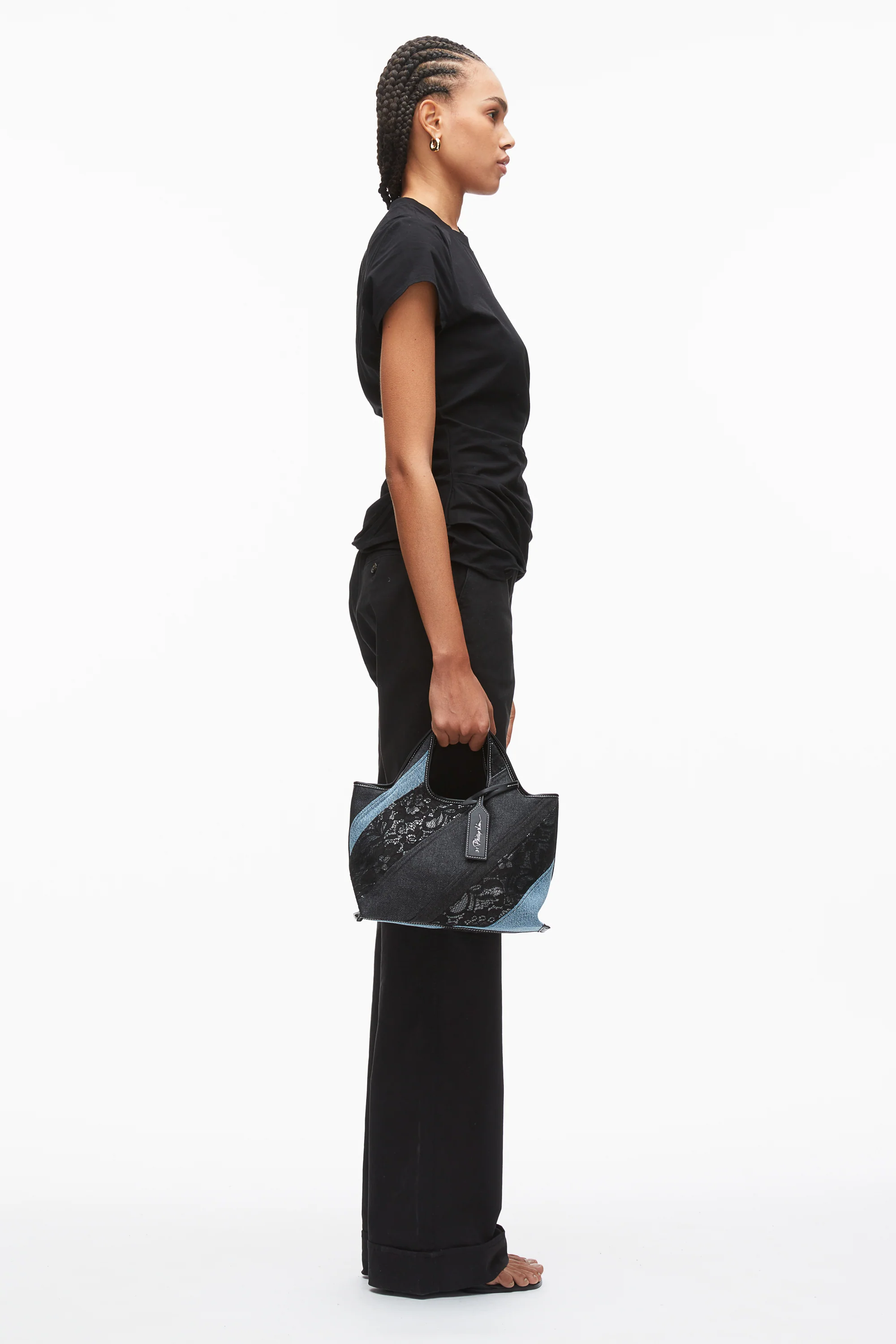 Lace Patchwork Mini Market Tote - Image 5