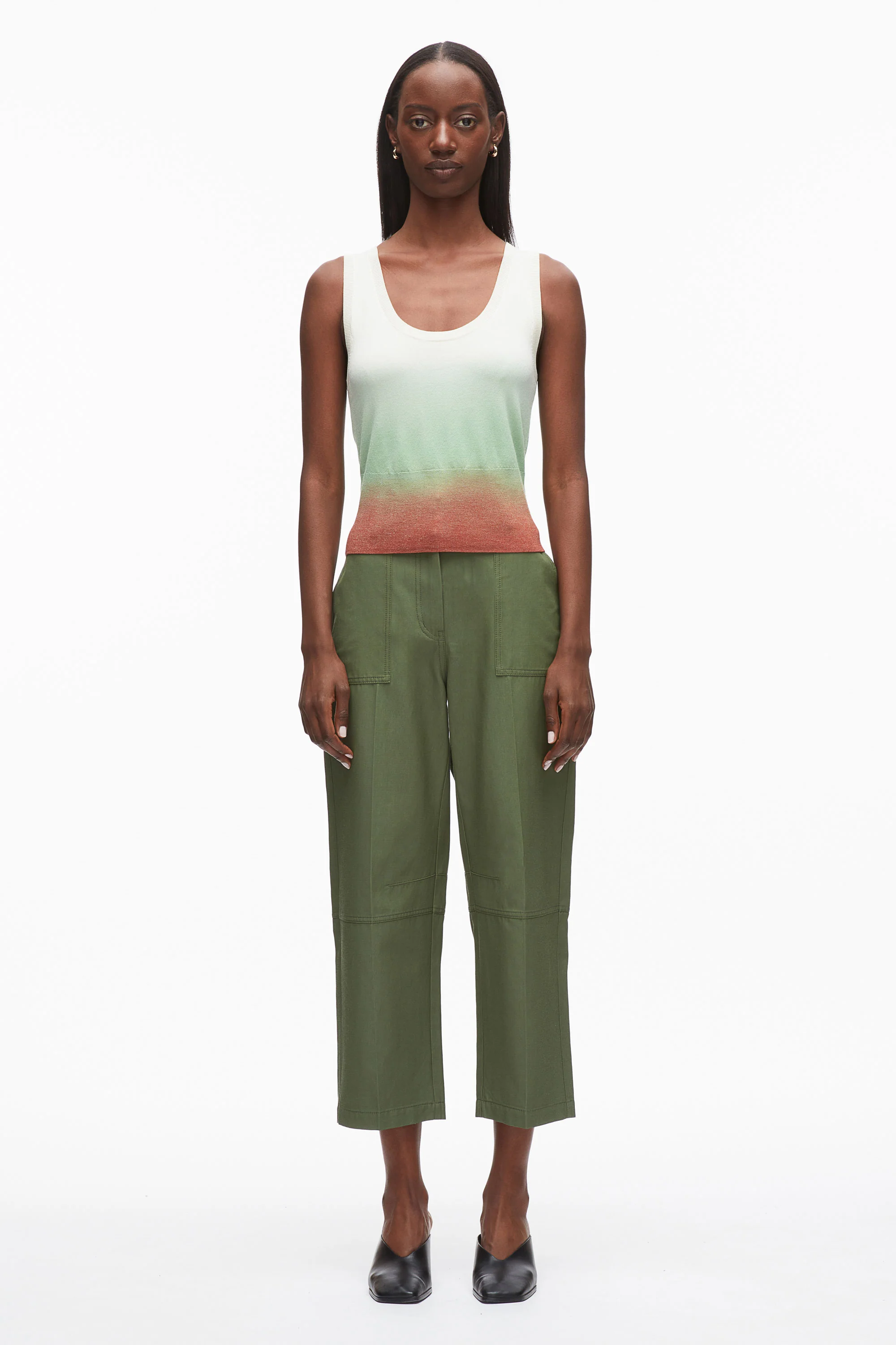 Ombré Scoop Neck Tank - Image 2
