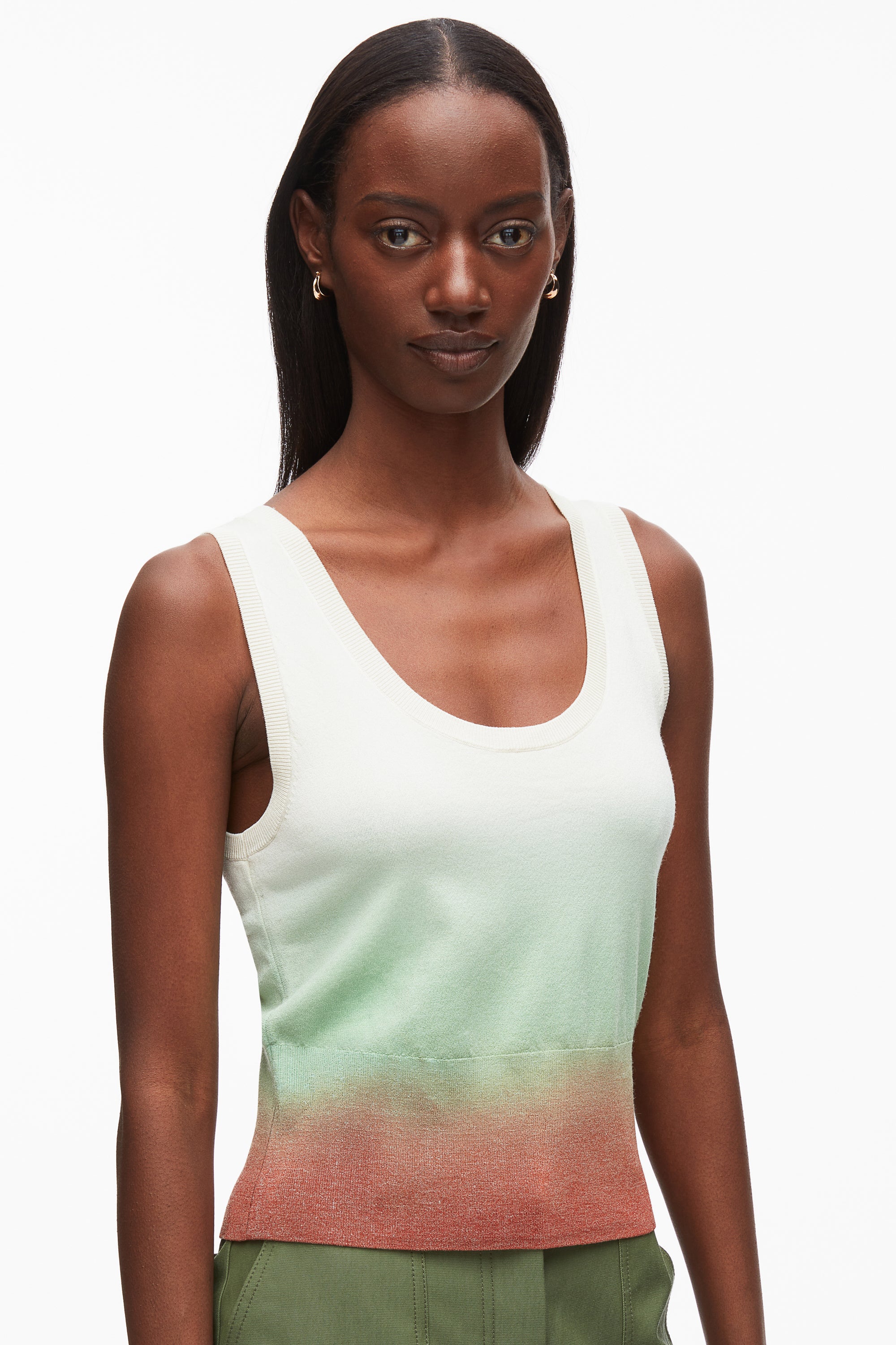 Ombré Scoop Neck Tank - Image 6
