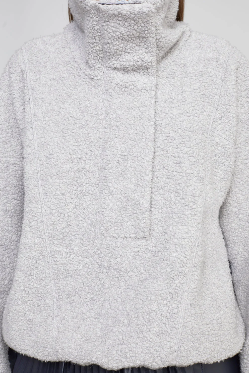 Recycled Fleece Half Zip Pullover - Image 6