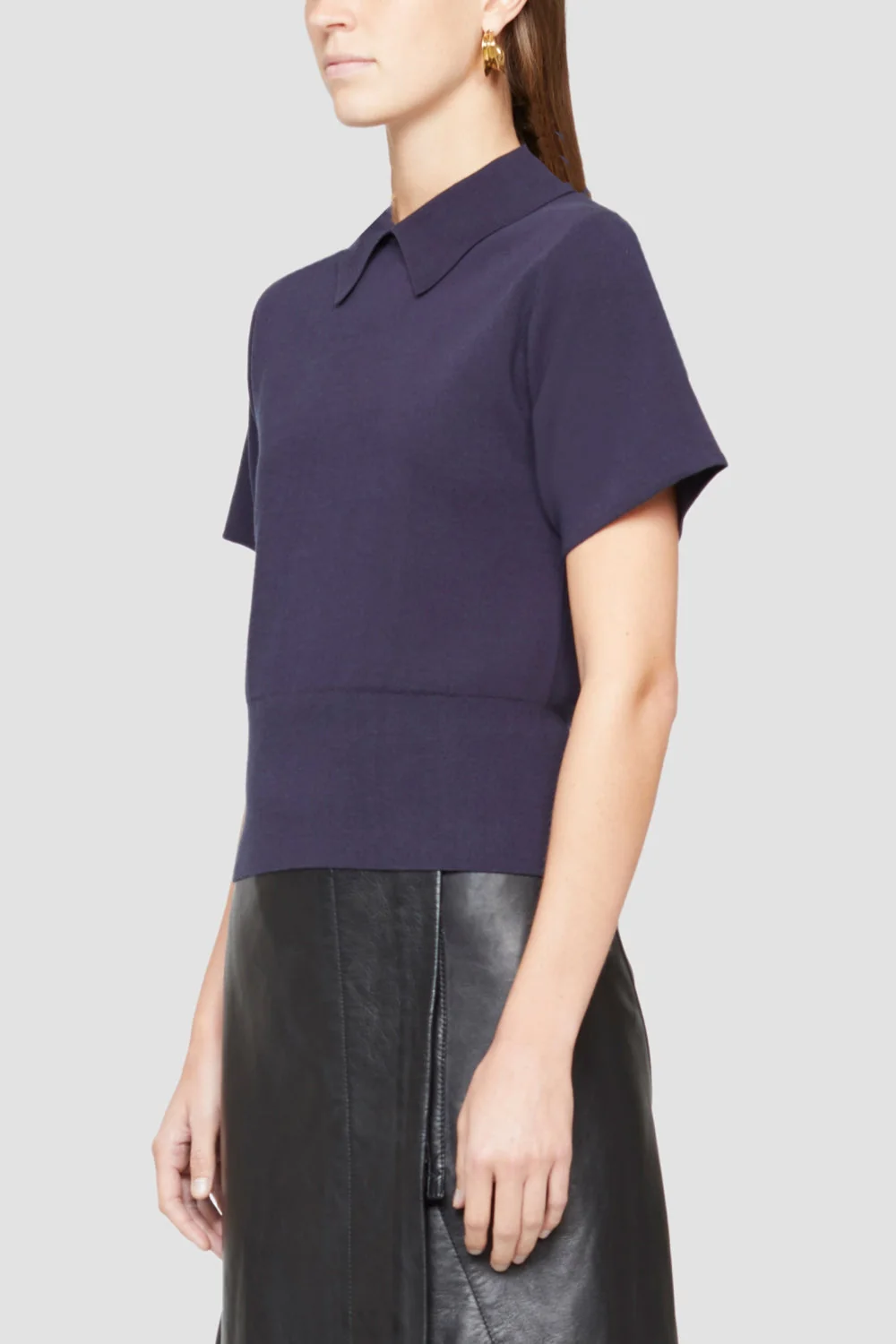 Ss Military Rib Shirt Collar P - Image 11