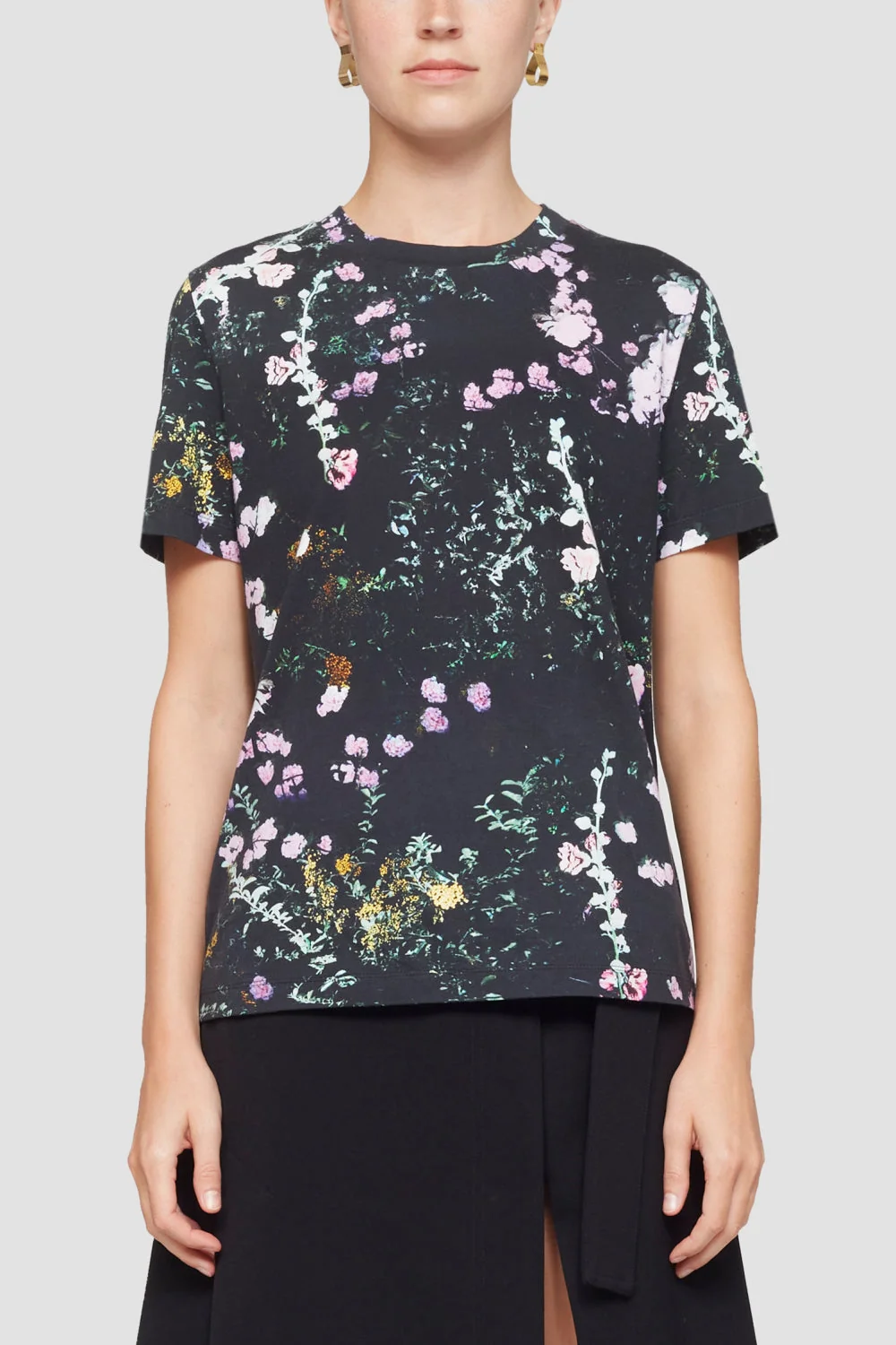 Ss Printed Floral Tee - Image 2