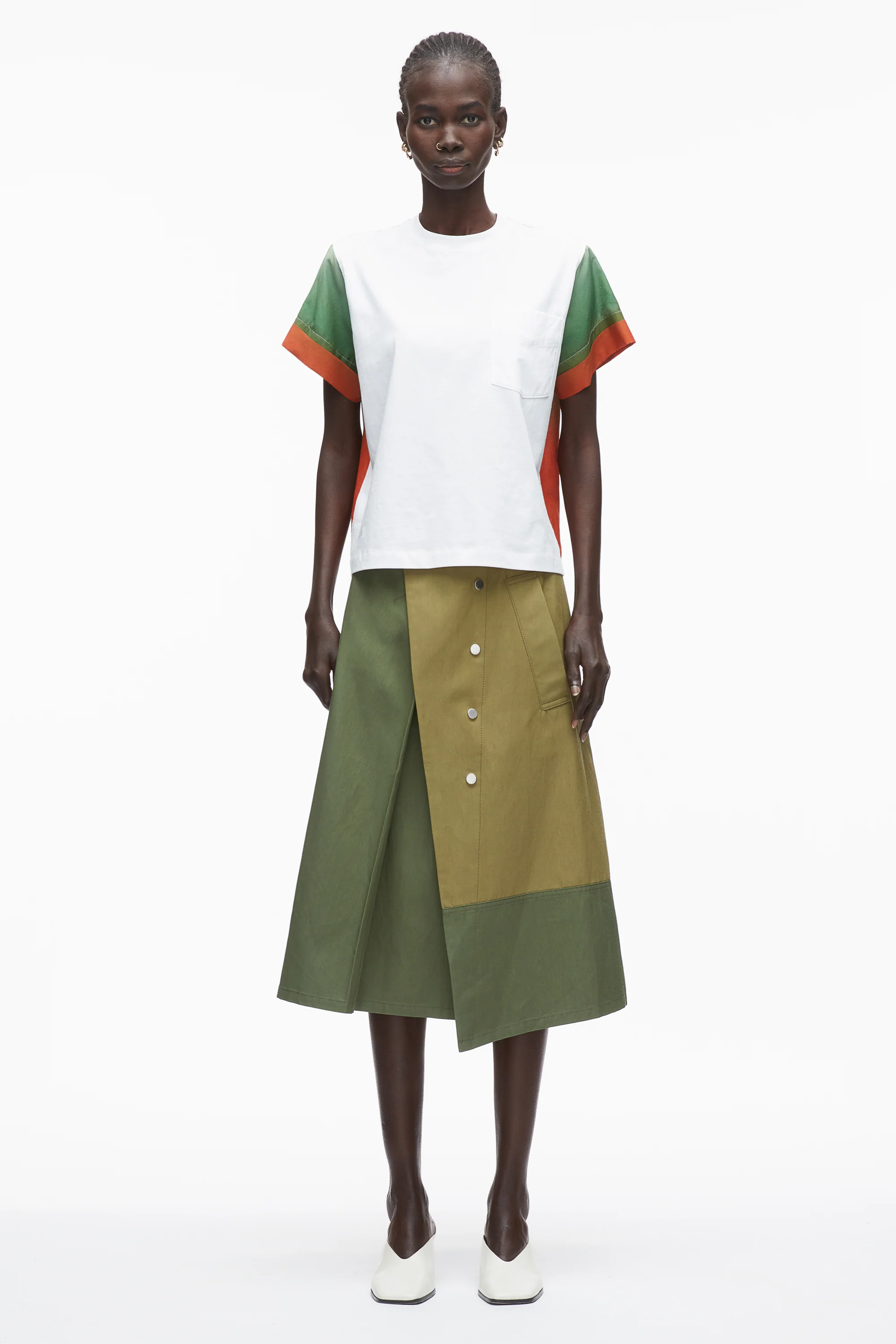 Ombré Voile T-Shirt - Image 2