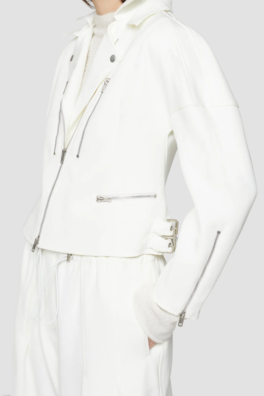 Twill Biker Jacket - Image 7