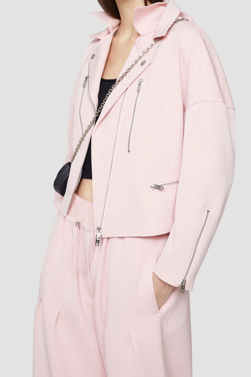 Twill Biker Jacket - Image 9