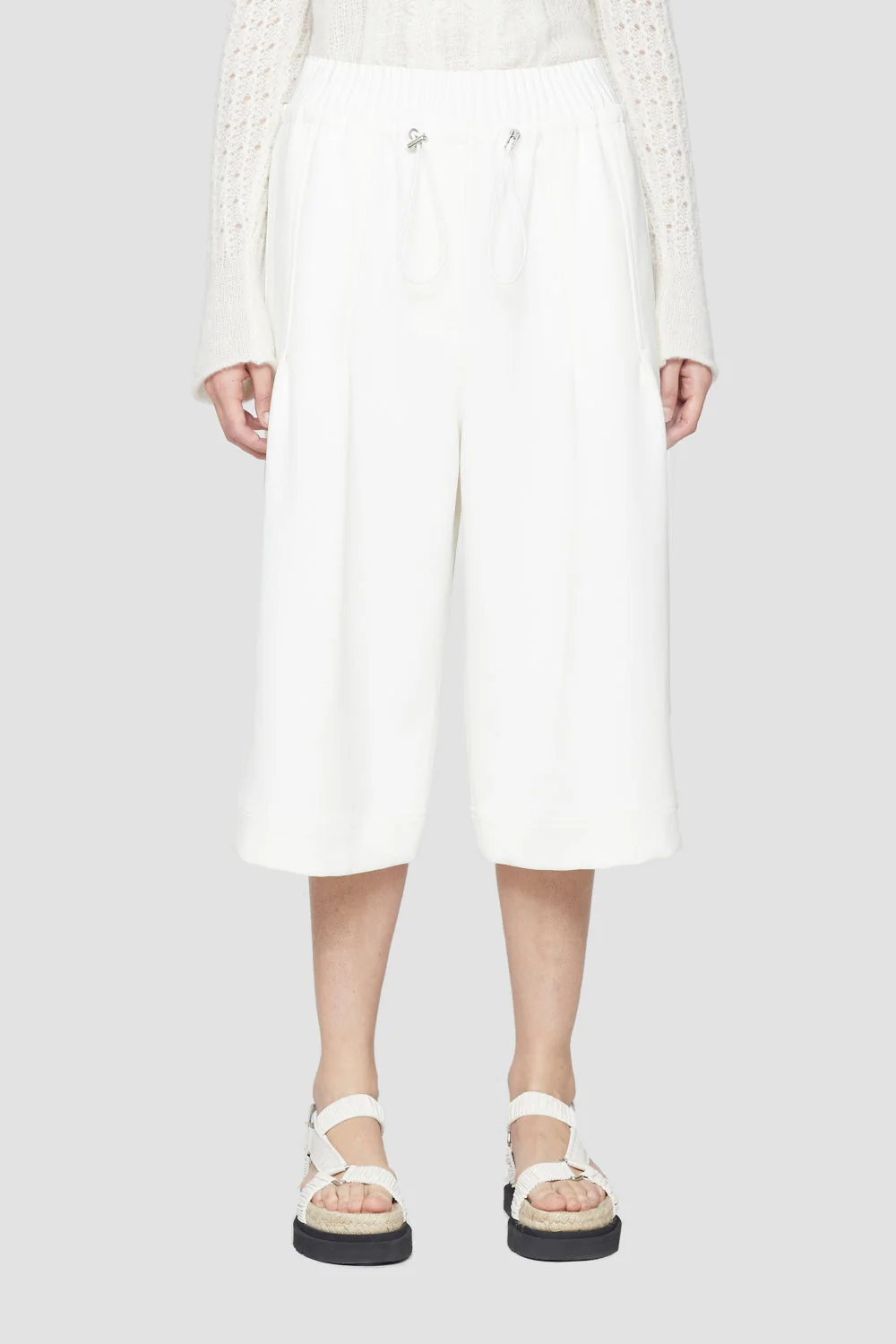 Twill Pull On Culottes - Image 3