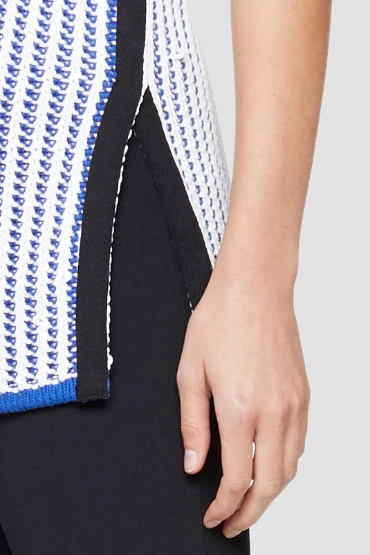 Two Tone Knit Shell - Image 2