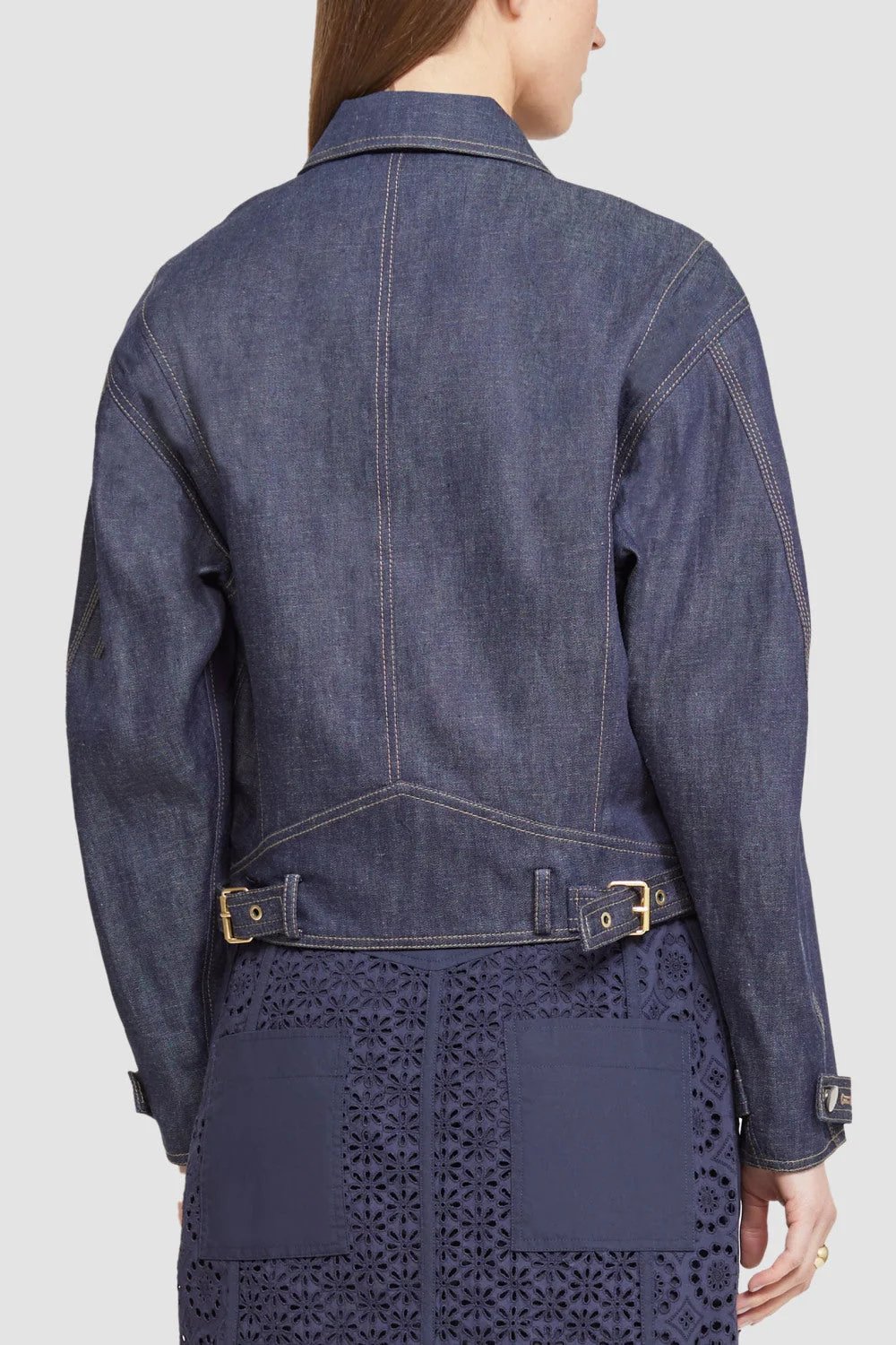 Utility Linen Workwear Denim Jkt - Image 4