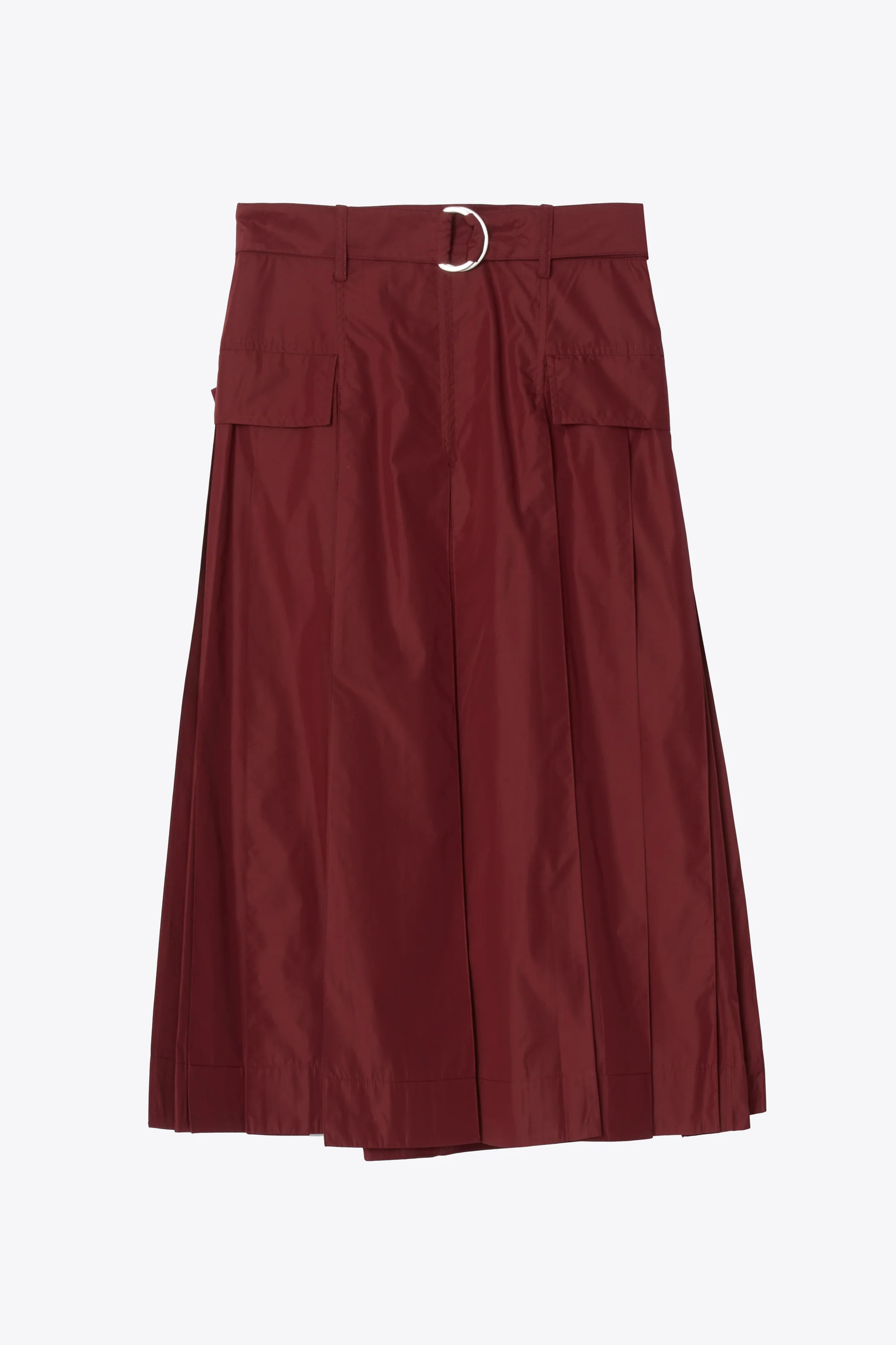 Utility Poplin Midi Skirt - Image 2