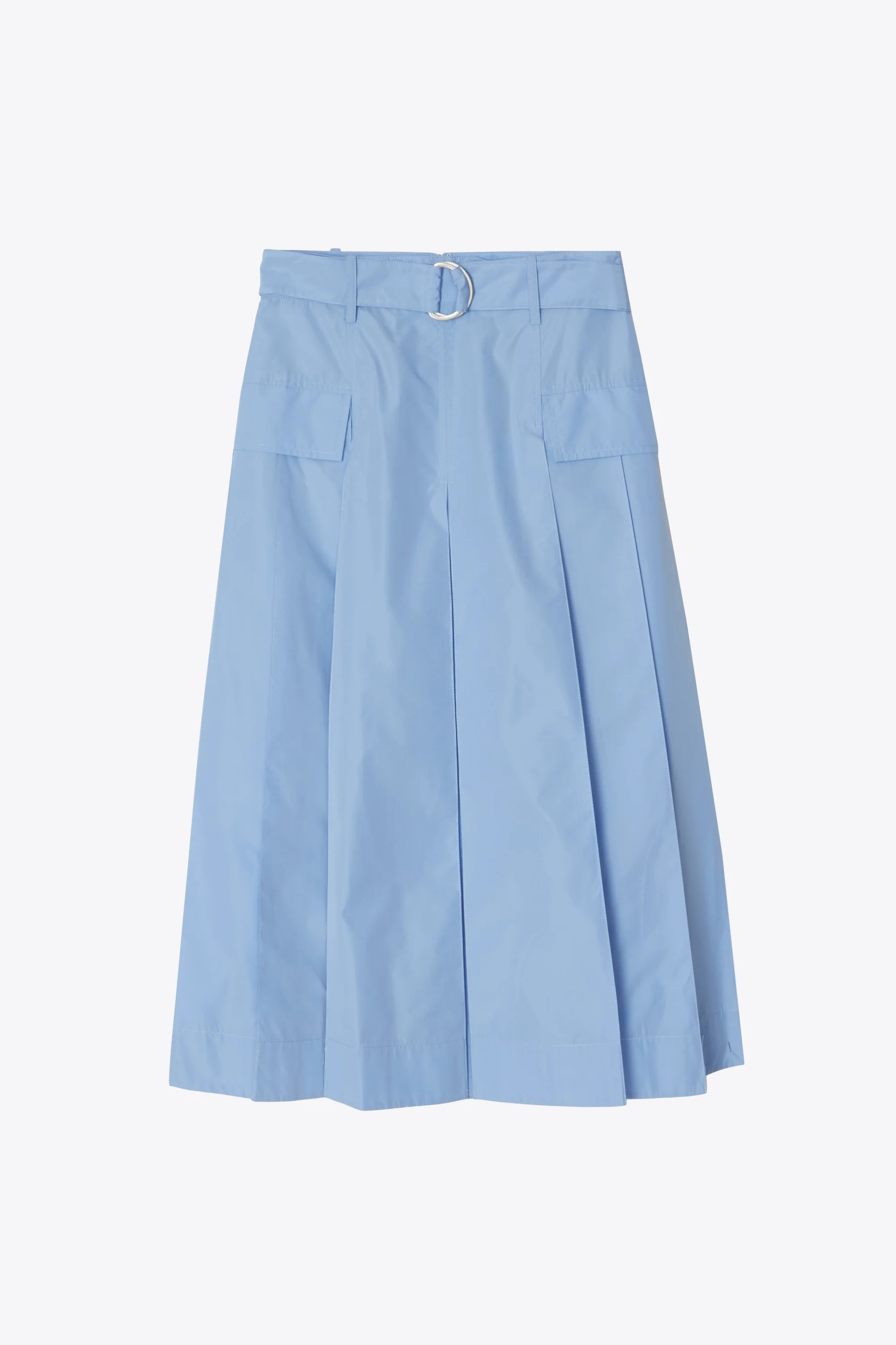 Utility Poplin Midi Skirt - Image 4